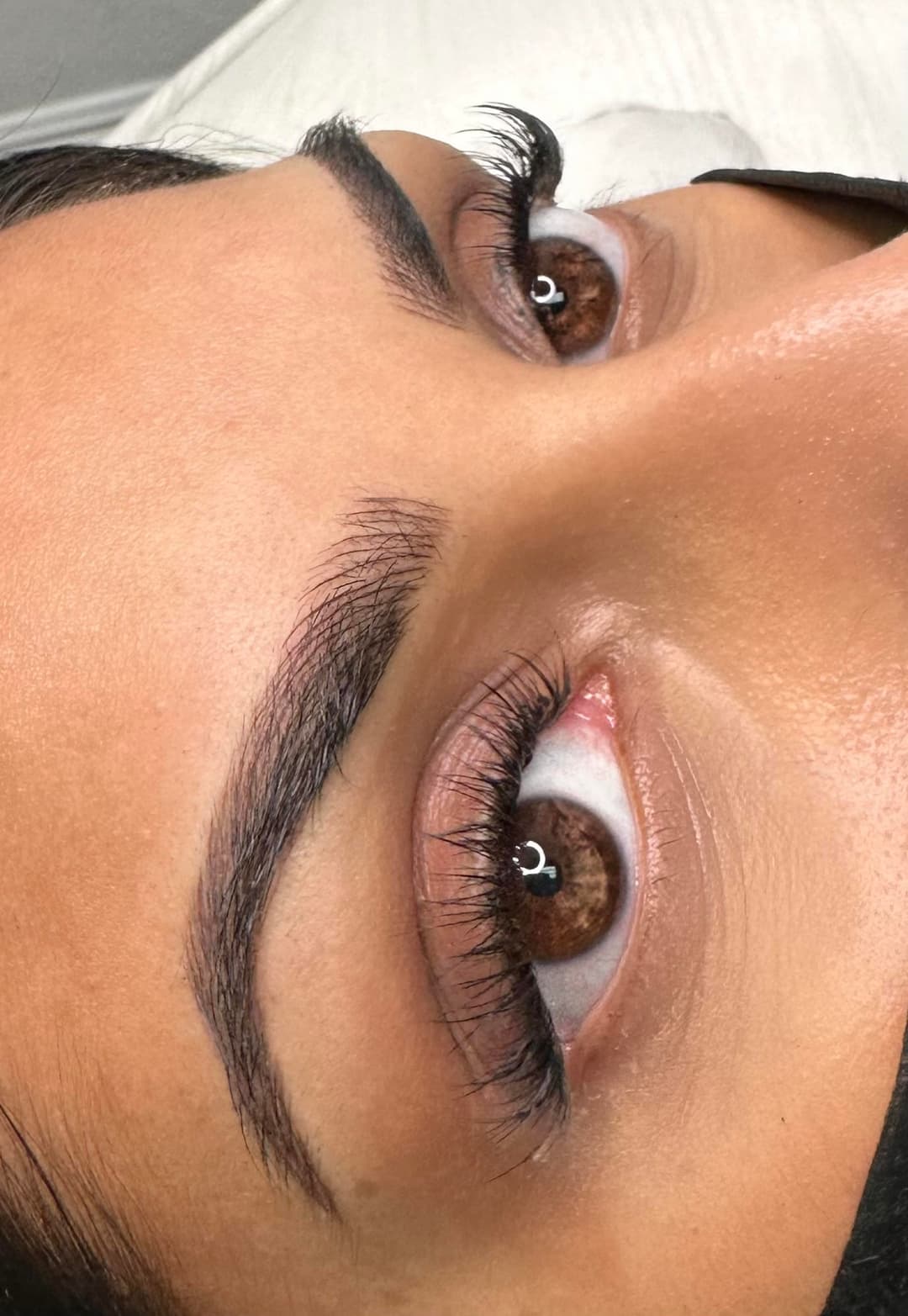 Microbladed eyebrows